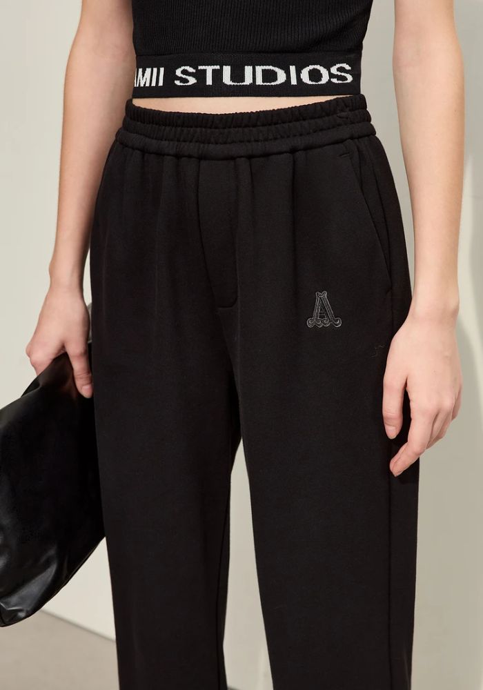 Letter Embroidery Sweatpants