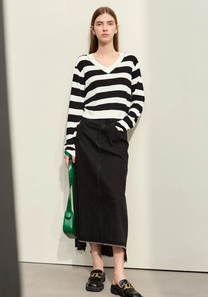 Knit Stripe Sweaters