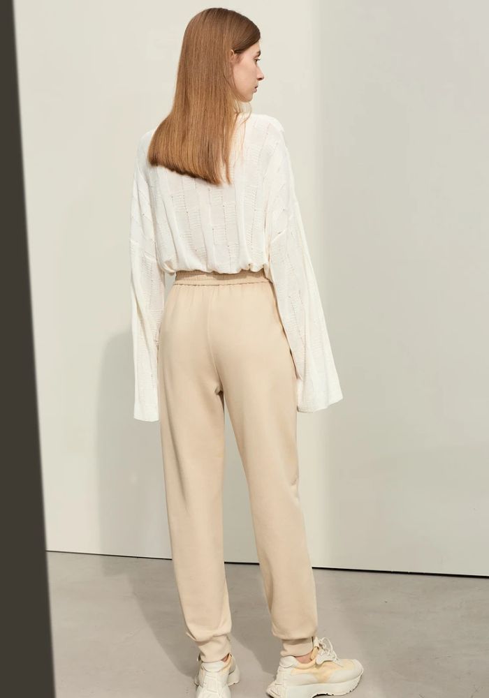 Letter Embroidery Sweatpants