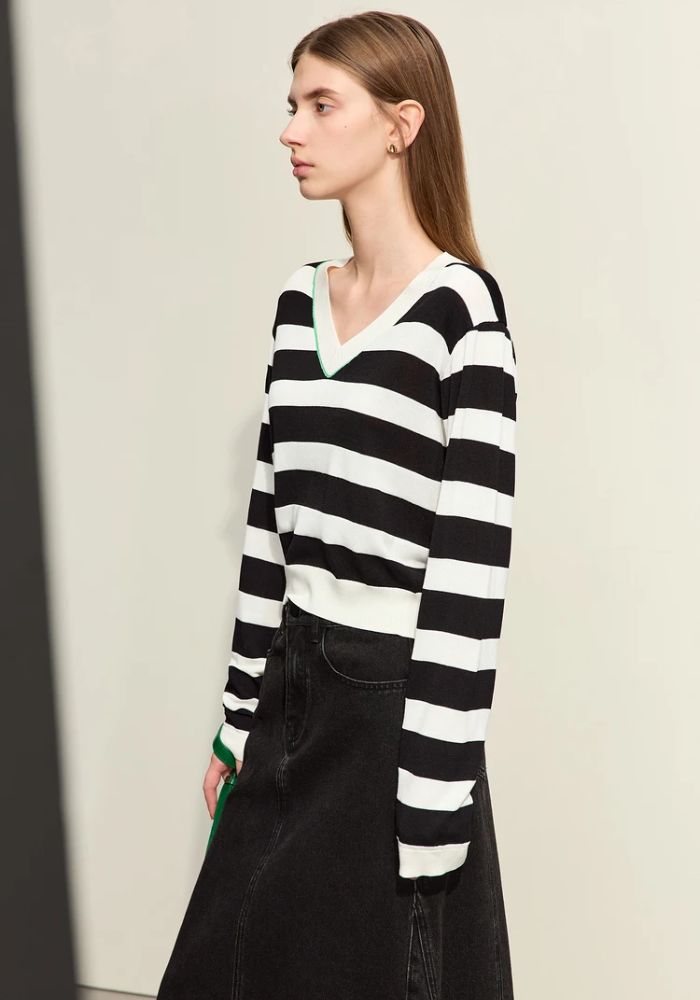 Knit Stripe Sweaters