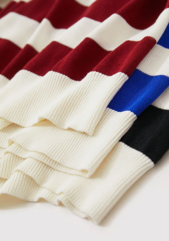 Knit Stripe Sweaters