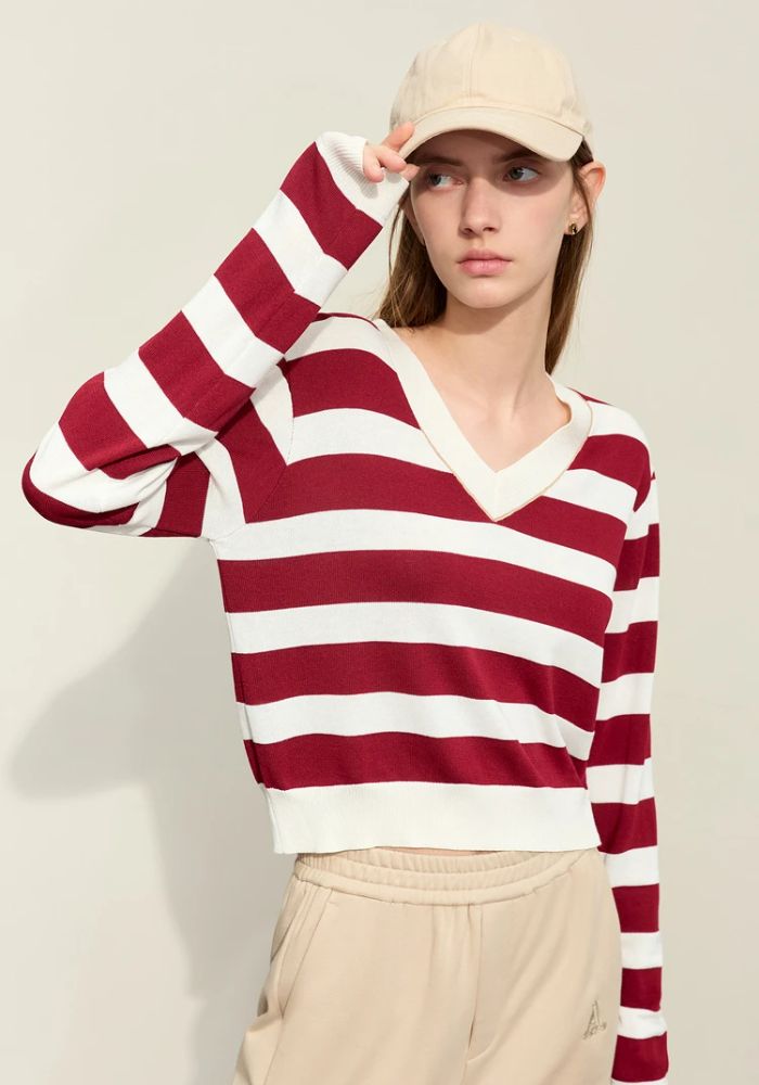 Knit Stripe Sweaters