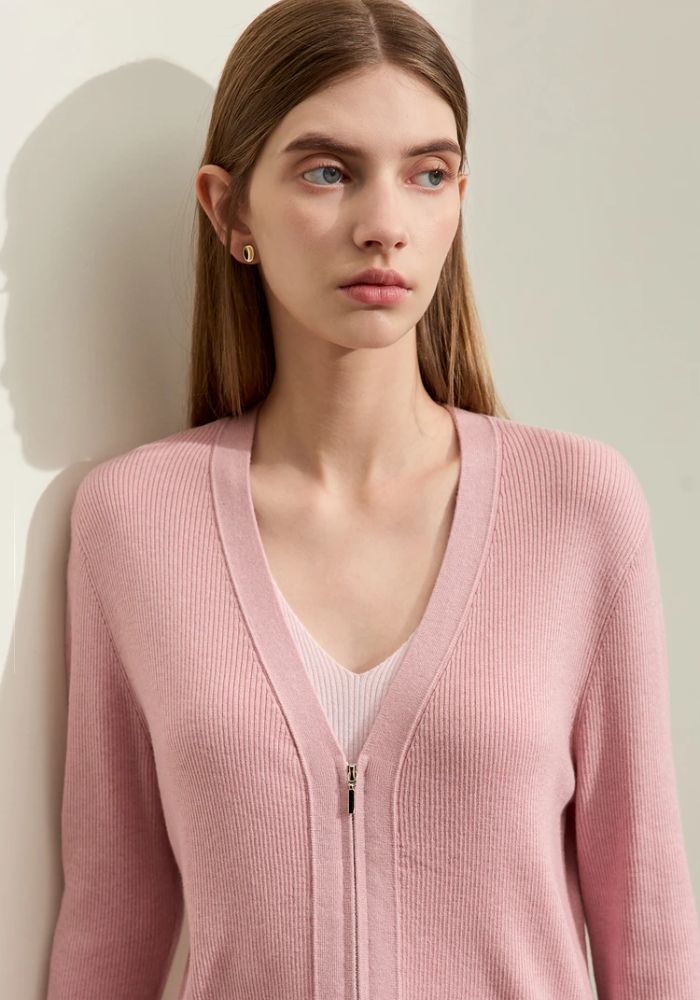 Fake Two-piece Knit Sweater