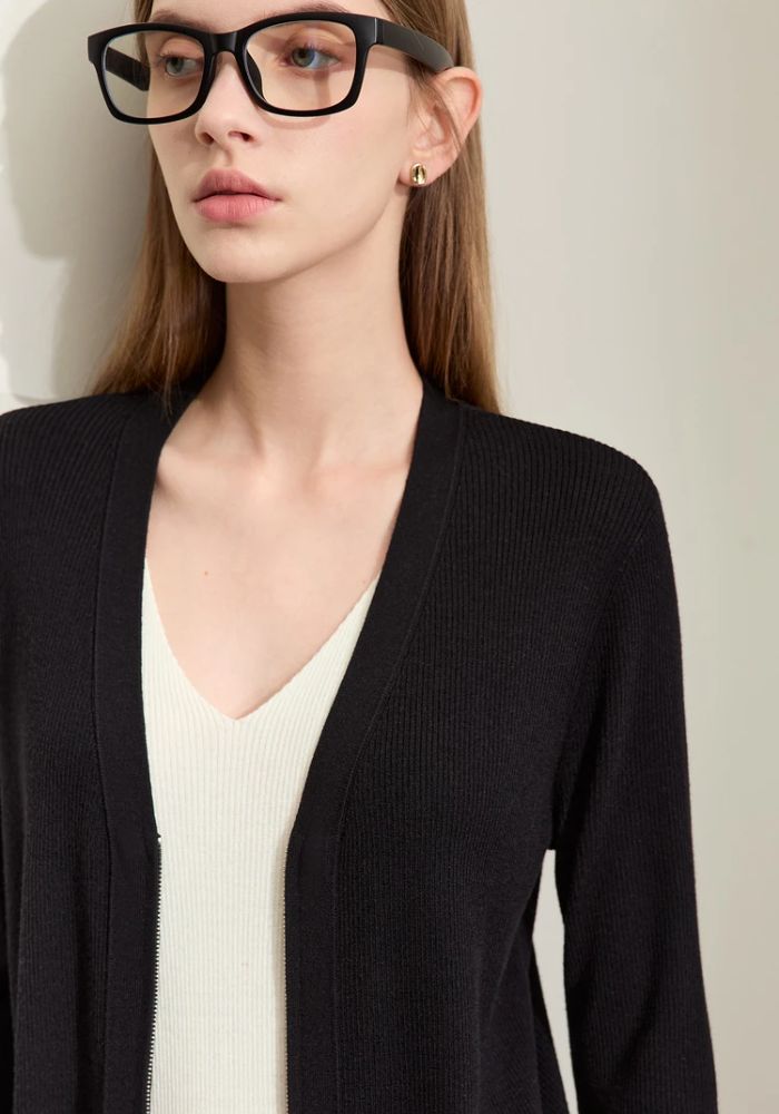 Fake Two-piece Knit Sweater