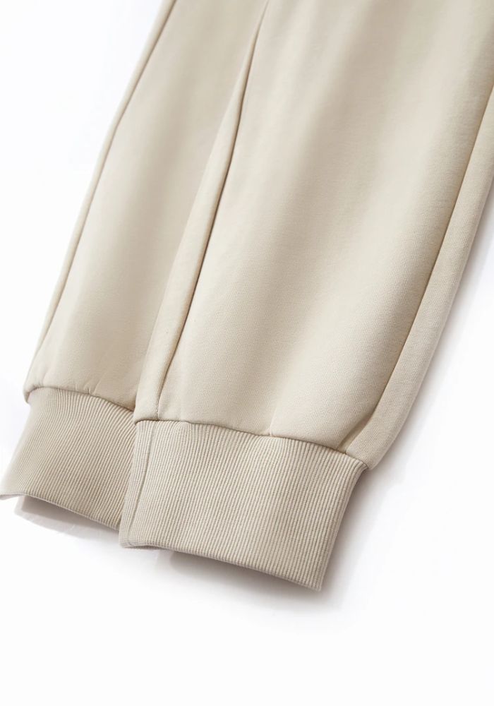 Letter Embroidery Sweatpants
