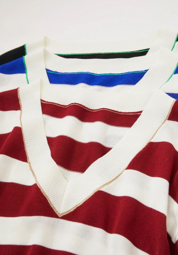Knit Stripe Sweaters