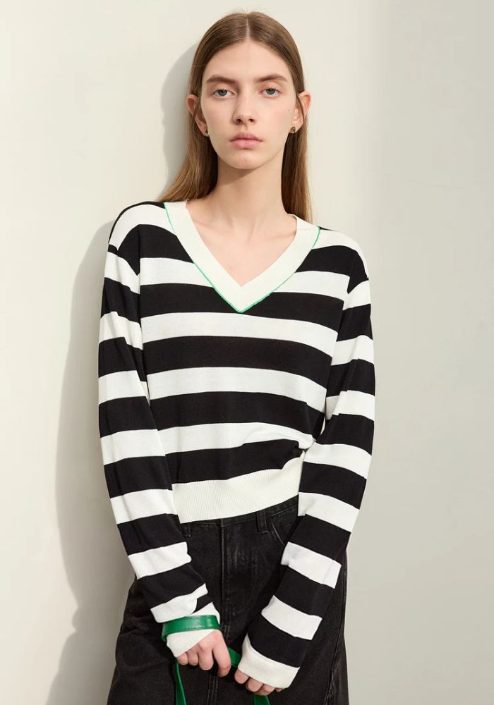 Knit Stripe Sweaters