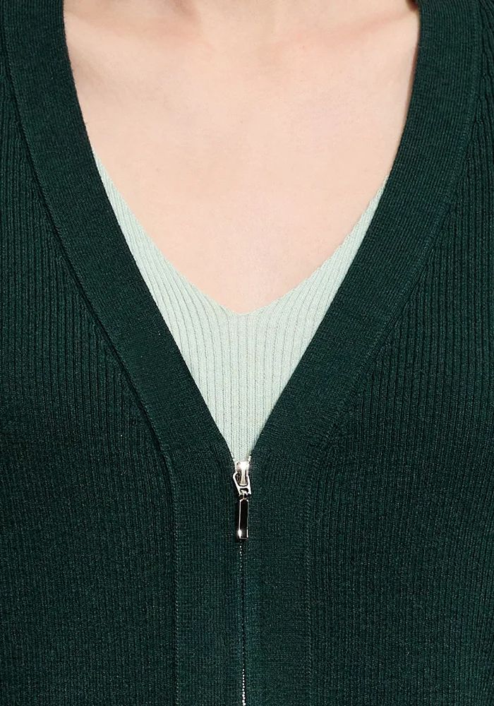 Fake Two-piece Knit Sweater