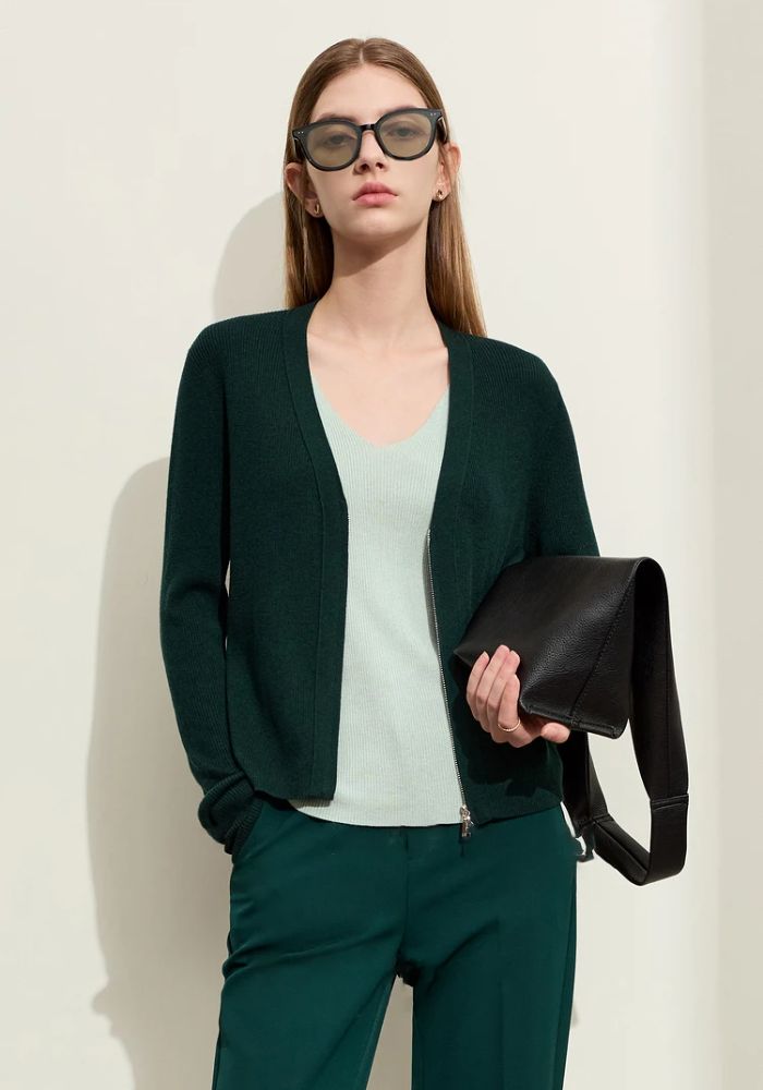 Fake Two-piece Knit Sweater