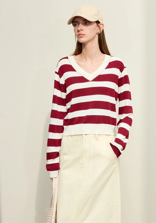 Knit Stripe Sweaters